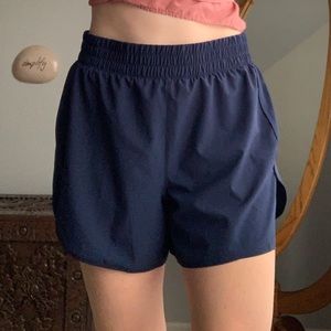 ❤️5 for $25❤️Avía Navy Blue Polyester Spandex Neutral Athletic Workout Shorts